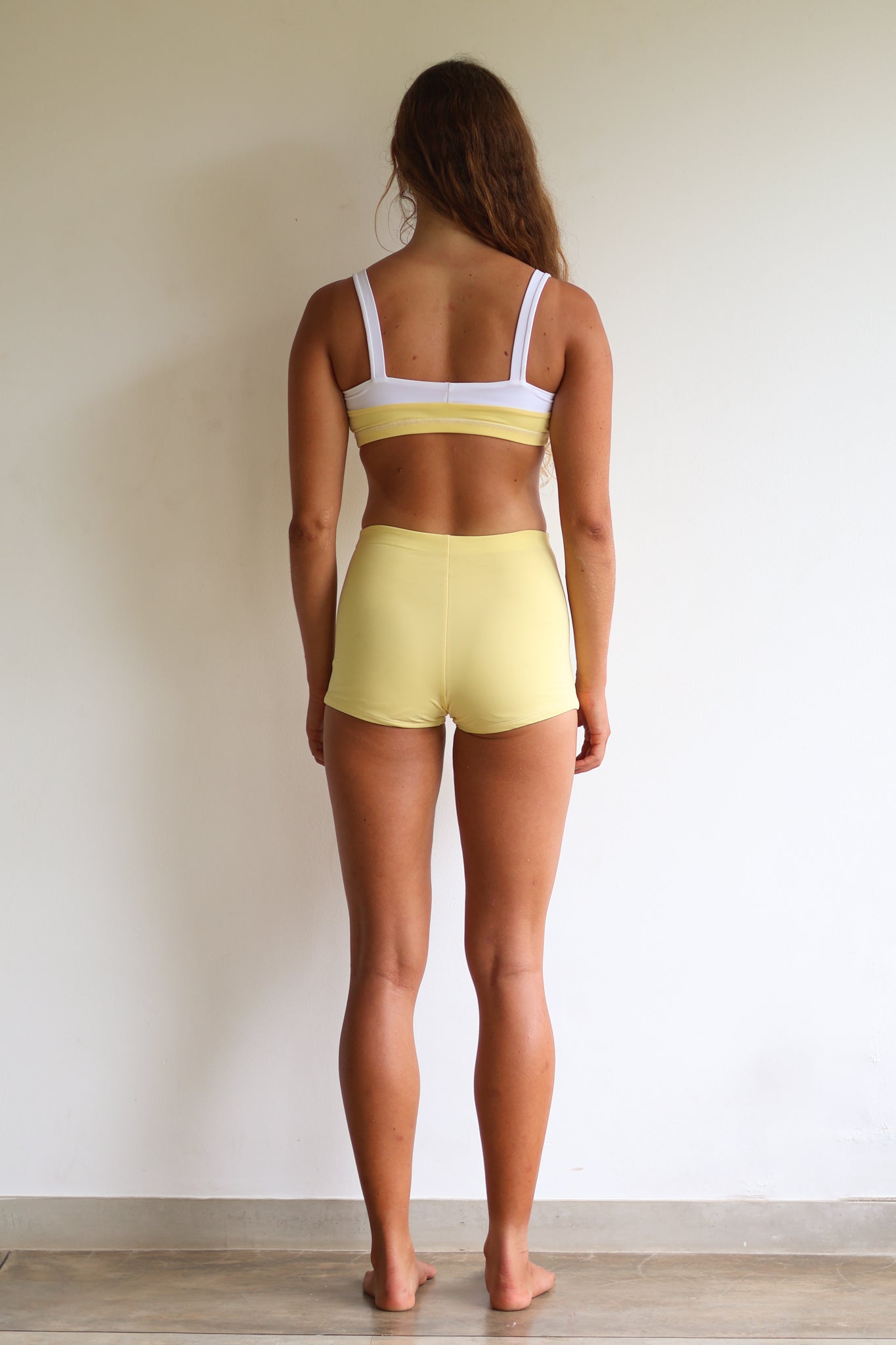 Maya colorblock top in pudding